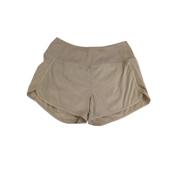 Gradual Women Shorts Size Medium Athletic Khaki Color Athleisure Lined - Picture 1 of 8
